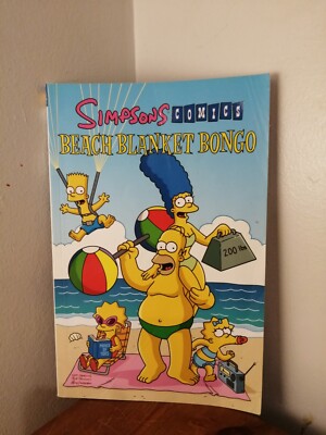 Simpsons Comics präsentiert Stranddecke Bongo von Matt Groening