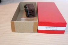 HO Scale Roundhouse, 26' Ore Car, Undecorated, Brown, Built