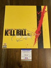 RZA ‘Kill Bill’ Signed Autographed Vinyl Soundtrack Record Composer PSA