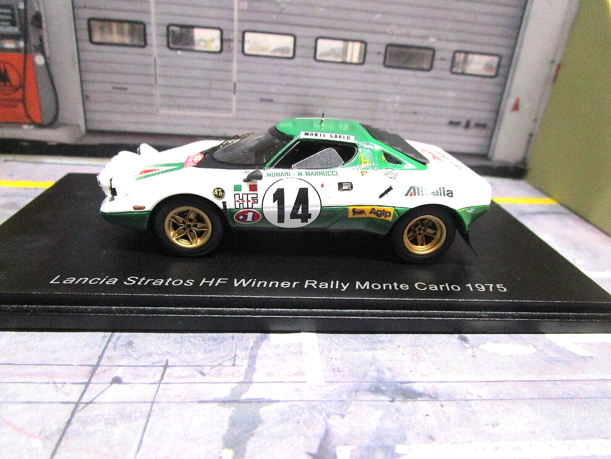 1:43 SPARK S9078 Lancia Stratos Munari winner rally Monte Carlo 1975 EUR 75,00 - FR
