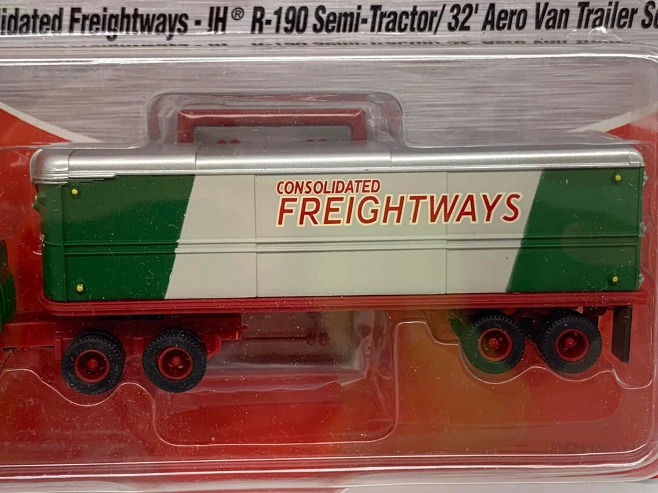 CMW Mini Metals HO Consolidated Freightways #31135 IH R-190 Tractor & Trailer - Image 4 of 4