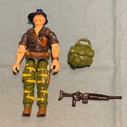GI G.I. Joe gijoe TIGER FORCE RECONDO complete with gun and backpack FREE SHIP