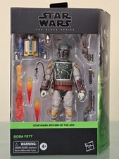 Star Wars Black Series BOBA FETT DELUXE  06 Return Of The Jedi Hasbro 6  NEW