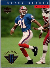 1994 Upper Deck #5 Bucky Brooks RC Rookie Card. rookie card picture
