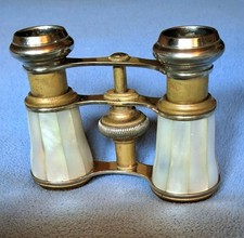 Opernglas Perlmutt - Messing