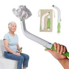 Toilet Aids Wiping 14.5" Wipe Assist Toileting Mobility Aid Personal Hygiene