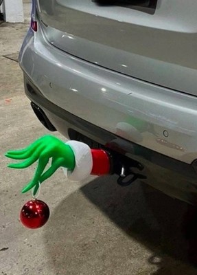 Grinch Trailer Hitch Cover