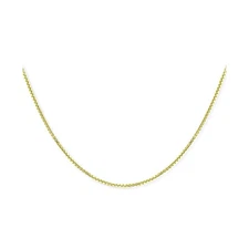 Giani Bernini Box Link 16" Chain Necklace in 18k Gold-Plated Sterling Silver NEW