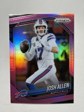 2025 Panini Prizm - Josh Allen #167 Pink Prizm Buffalo Bills 