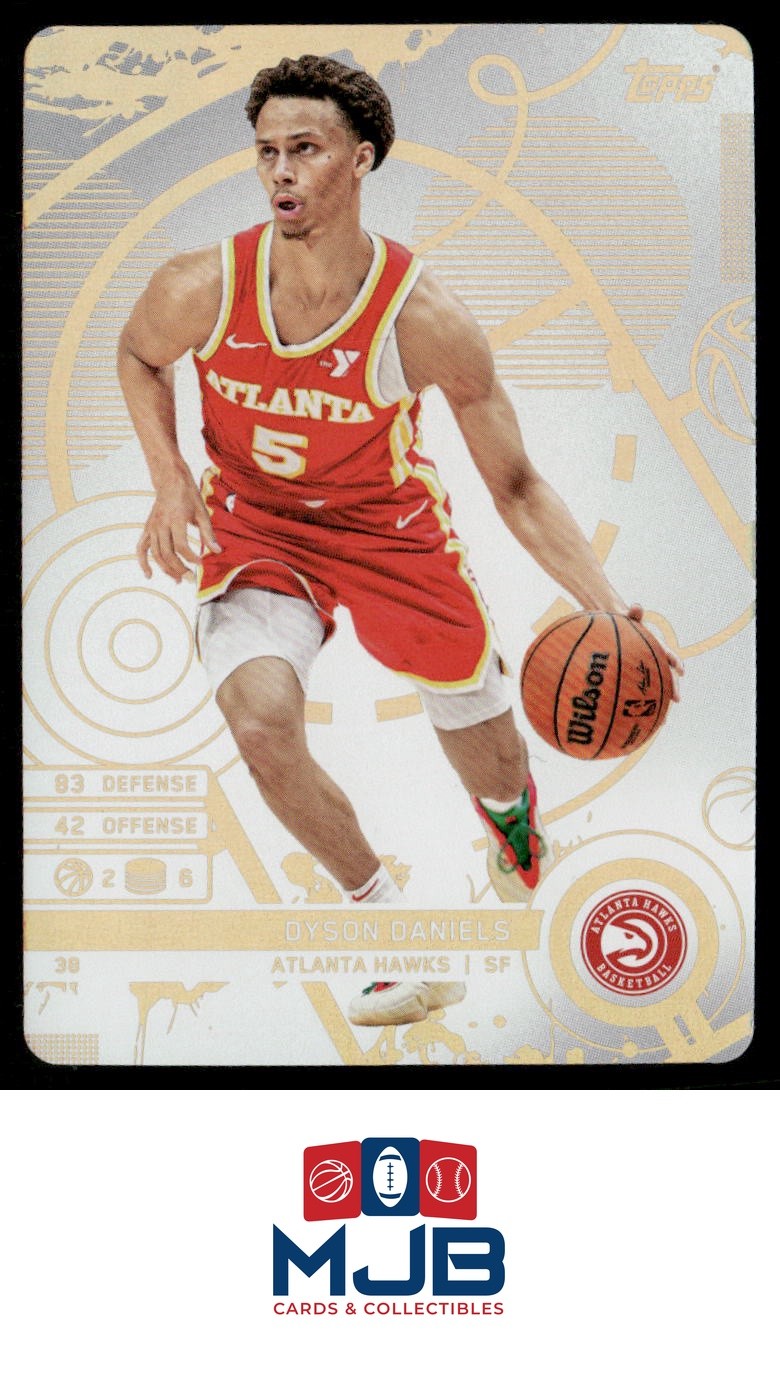 2025-26 Topps Match Attax Dyson Daniels #38 Atlanta Hawks