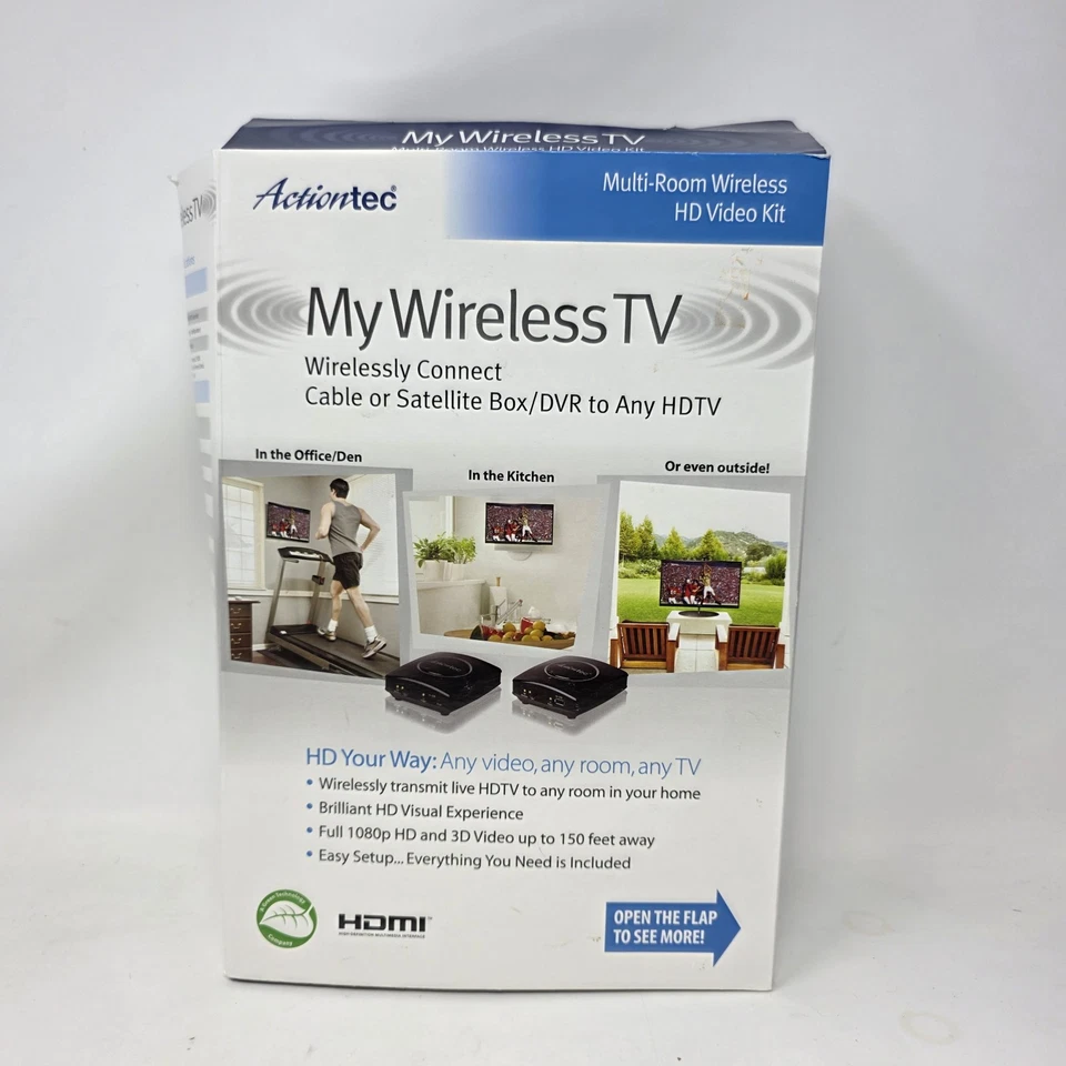 Actiontec MWTV200 KIT MyWirelessTV Video Transmitter and Receiver No Remote - Image 2 of 4