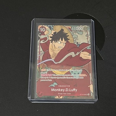Monkey D. Luffy One Piece English 1st Anniversary Set ST10-006 | eBay