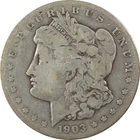 1903 S Morgan Silver Dollar VG Very Good $1 Coin SKU:I24500