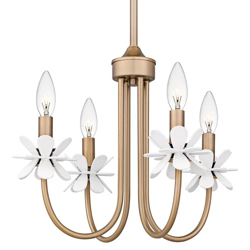 Quoizel REY5016 Remy 4 Light 16"W Taper Candle Style Chandelier - Bronze - Picture 1 of 8