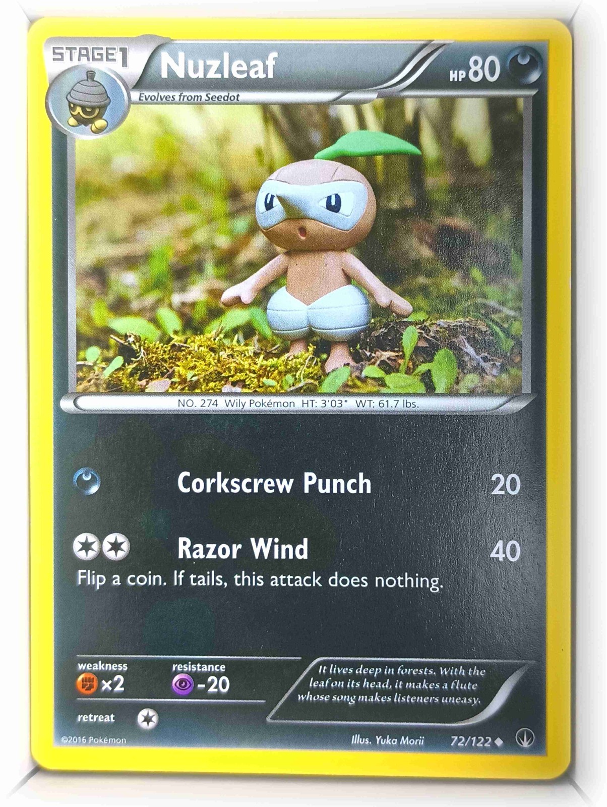 Nuzleaf 72/122 2016 English XY Breakpoint