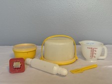 1979 Tupperware Toys Kids Mini Mix It Set, No Box, No Pastry Mat