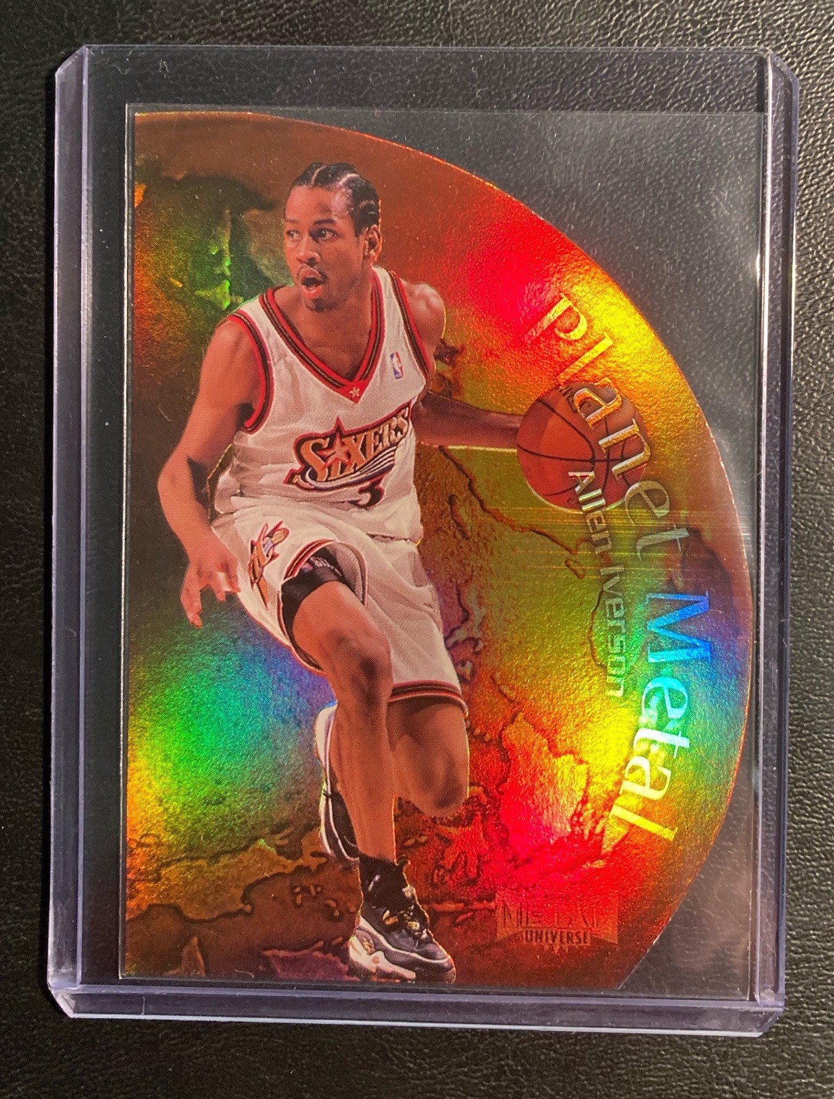 1998 Metal Universe Planet Metal#12 PM Allen Iverson