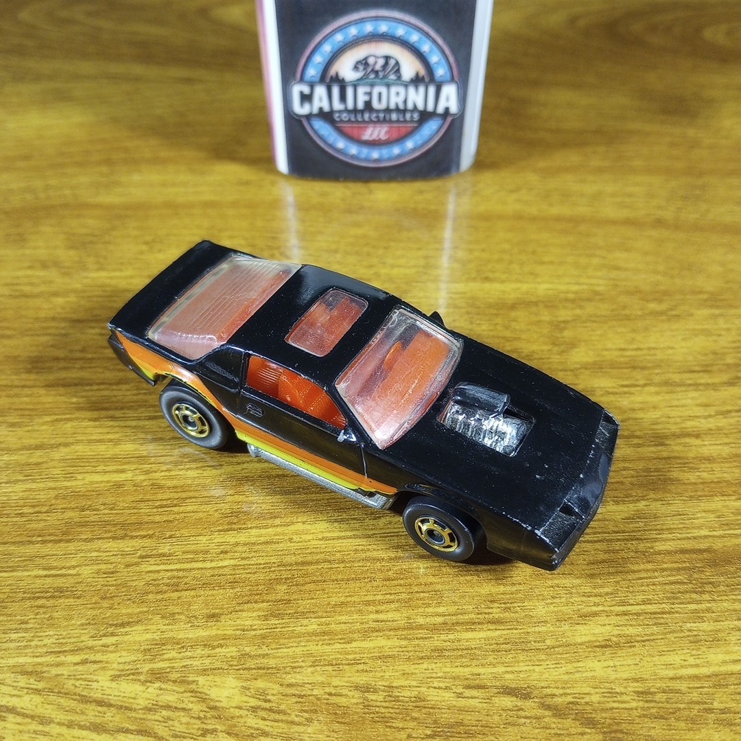Vintage Hot Wheels The Hot Ones Blown Camaro Black HO Malaysia