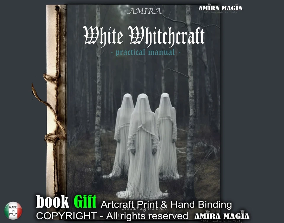 Esoteric Book White Witchcraft Magic Coven Paganism Grimoire Forbidden Knowledge - Image 2 of 4