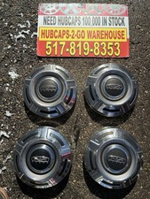 Ford 1967-79 F250 Poverty 12 Stainless Hubcaps Nice Used Some Dents Rare Set 4