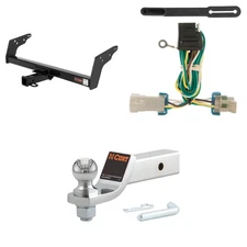 CURT Tow Package Trailer Hitch Wiring Harness 45295 Ball Mount Pin & Clip, 13021