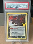 Umbreon Gold Star PSA 10 Gem Mint 17/17 Pokémon Celebrations