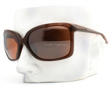 Oakley Wildrye Sunglasses OO9230-0361 Transparent Brown Polarized Prizm w/case