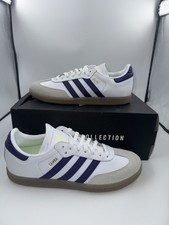 Adidas Men's Samba Messi Soccer White/Purple IH8161 Pick Size