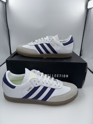 Adidas Men's Samba Messi Soccer White/Purple IH8161 Pick Size