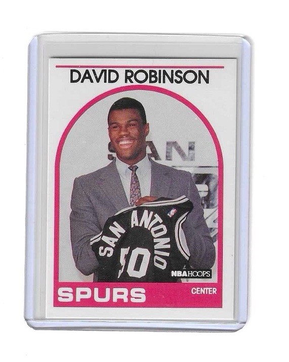 1989-90 NBA Hoops David Robinson #138 Rookie RC