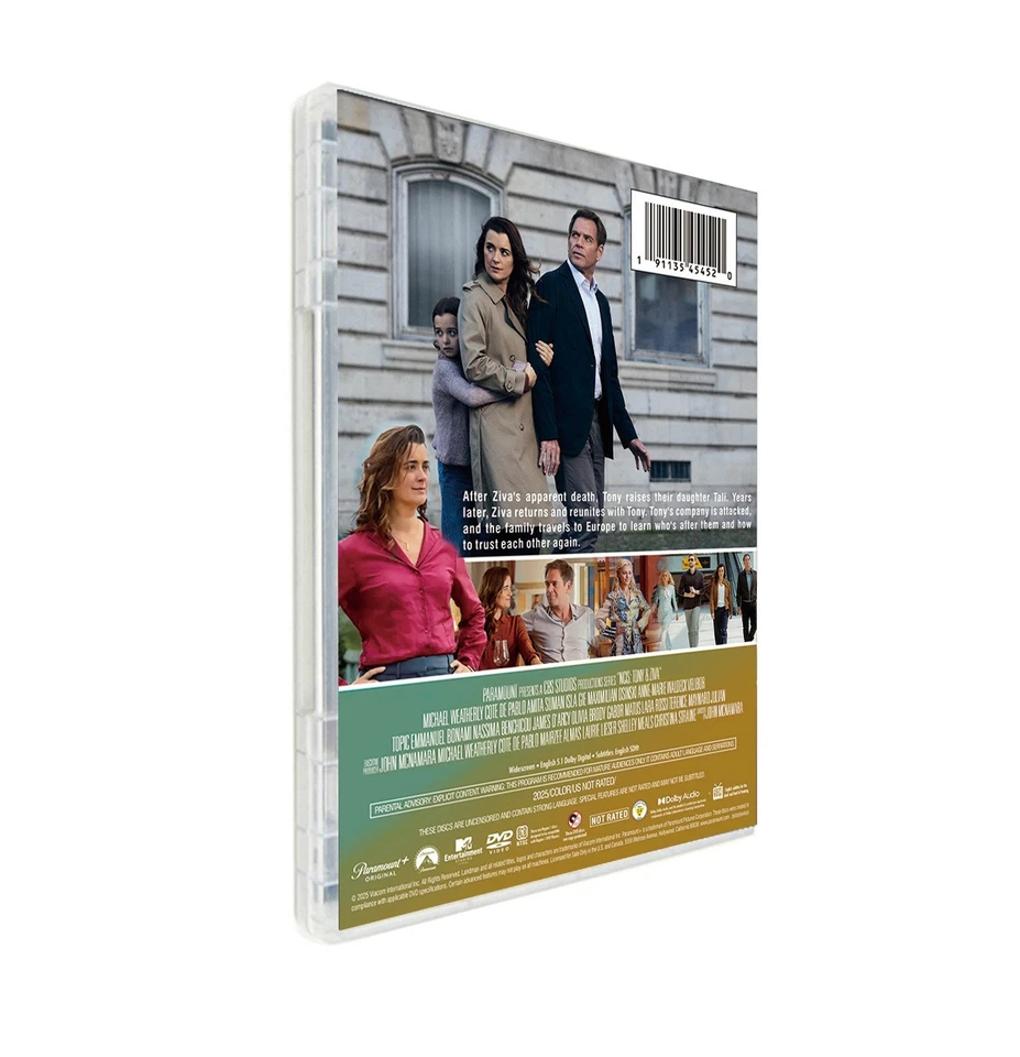 New Box Set NCIS: Tony & Ziva Season 1 (DVD, 3-Disc) Sealed Free Post - Image 3 of 3