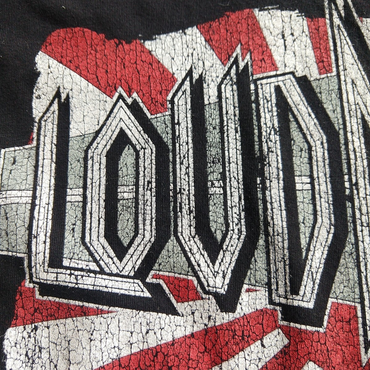 Vintage Cygnus LOUDNESS T Shirt Lrg Japanese Heavy Metal Hair Band