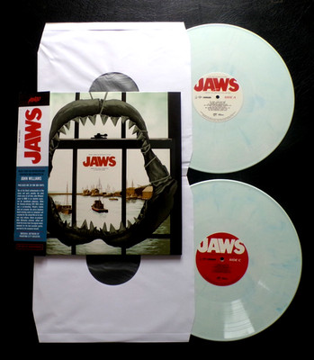 JAWS SOUNDTRACK Ocean Blue Vinyl 2xLP JOHN WILLIAMS