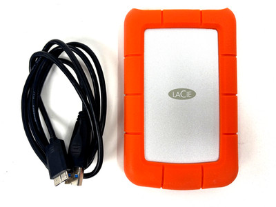 LaCie Rugged Mini 1TB USB 3.0 External Hard Drive RUGU3M2