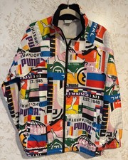 PUMA International lab Woven Track jacket Mens S Multicolor