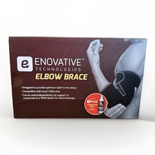 Elbow Brace - Use Alone Or With TENS Massager Elbow Pain Relief By eEnovative