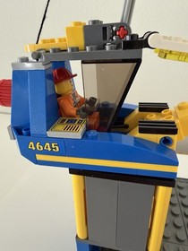 LEGO City: Harbor  4645 -  Not Complete - Crane, Operator, Base, and boat cabin