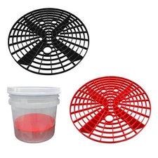 2 PCS Car Wash Bucket Inserts, Plastic Vehicle Wash Bucket Insert Detail Grit...