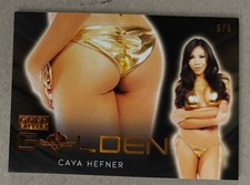 2020 BENCH WARMER GOLD EDITION GOLDEN CAVA HEFNER #’D 5/5