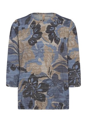 Soyaconcept  Shirt 'GALINA'  3/4-Ärmel Pullover Pulli Bluse Gr. L - Top