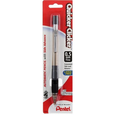 4 Pack Pentel Quicker Clicker Automatic Pencil Fine 0.5 oz