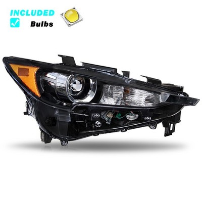 For 2017-2021 Mazda CX5 CX-5 Right Passenger Side Headlight Assembly LED w/o AFS