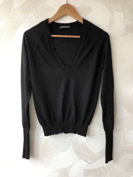 Women DRYKORN Sweater Black Wool 36 / S / 44 #3LR8