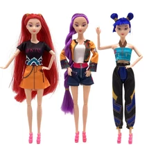 KPop Demon Hunters Dolls Rumi Zoey Mira Figure Christmas Gift Birthday Gift Set