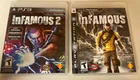inFAMOUS 1 & 2 - PlayStation 3 PS3 Exclusive - Game Bundle - Both Tested Working