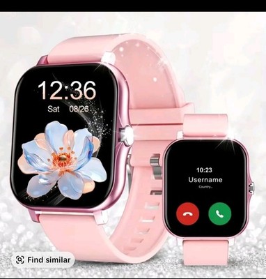 A 1.83-inch full touchscreen smartwatch
