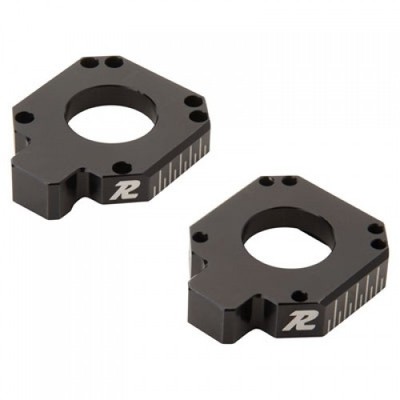 Ride Engineering KTM/Husky Billet Axle Blocks Black KT-BAB23-BA