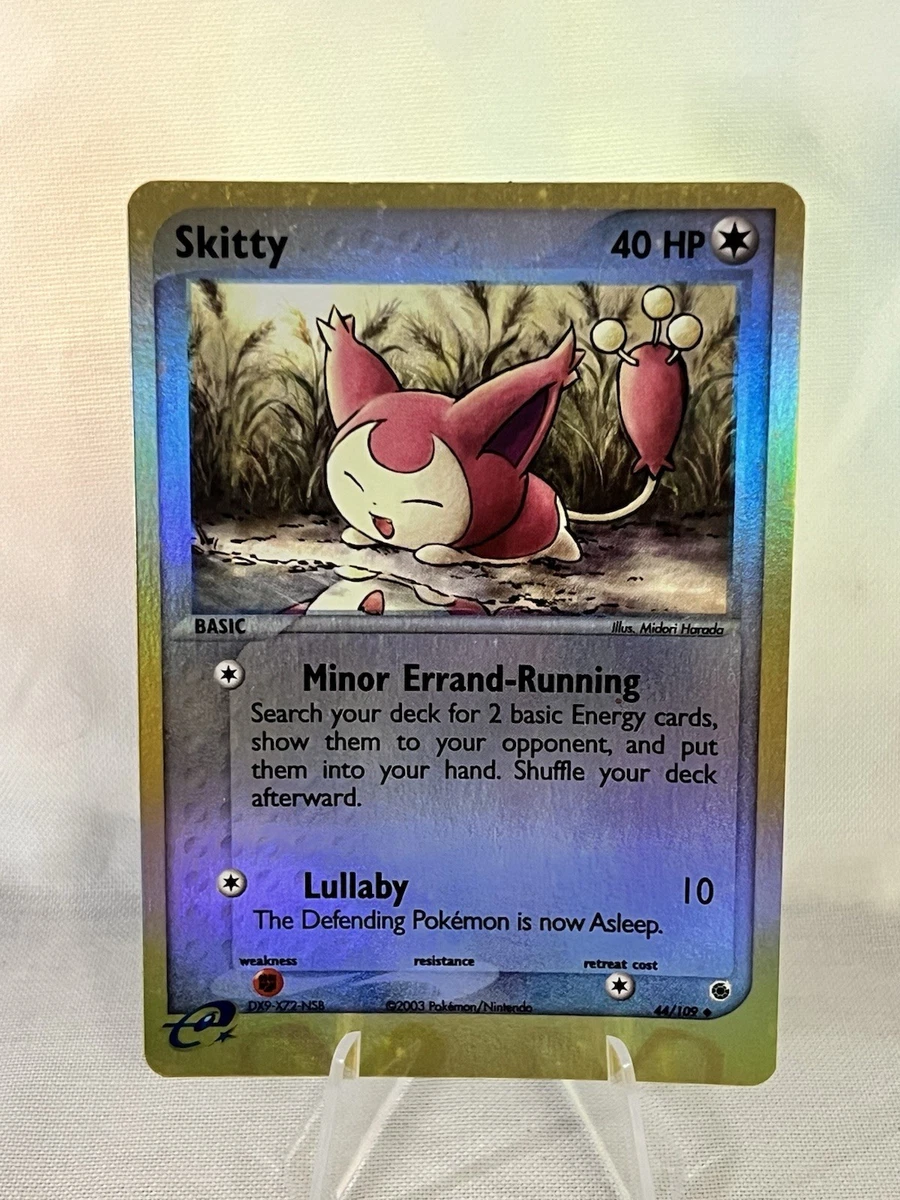 skitty pokemon card - (113/160) Attach a basic Energy card from your hand to 1 of your Pokemon Skitty 165 ME Ascended Heroes