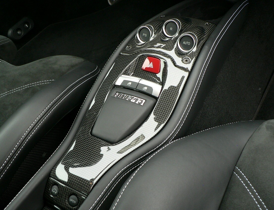 MAcarbon Ferrari 458 Carbon Fiber F1 & Hazard Surround Set