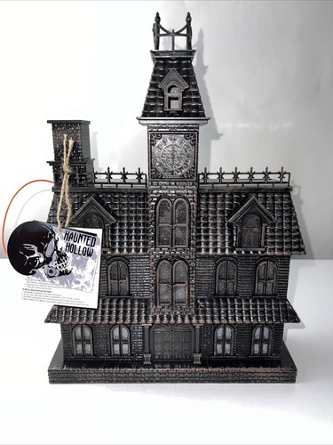 Cracker Barrel Haunted House Mantel Decor with Sounds & Lights. Halloween NEW!